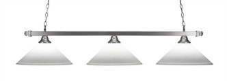 Toltec Lighting - 803-BN-318 - Three Light Bar - Square - Brushed Nickel