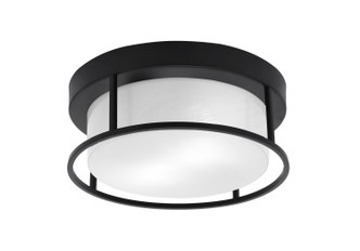 Toltec Lighting - 812-MB-1 - Two Light Flush Mount - Flush Mounts - Matte Black