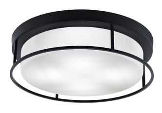 Toltec Lighting - 818-MB-1 - Four Light Flush Mount - Flush Mounts - Matte Black