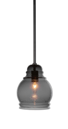 Toltec Lighting - 81-MB-4572 - One Light Pendant - Palisade - Matte Black