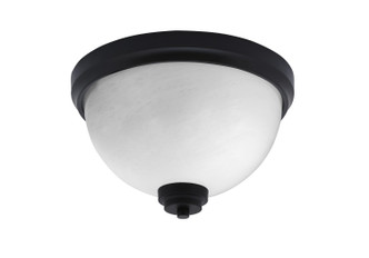 Toltec Lighting - 822-MB-1 - Two Light Flush Mount - Flush Mounts - Matte Black