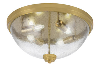 Toltec Lighting - 828-NAB-2 - Four Light Flush Mount - Flush Mounts - New Age Brass