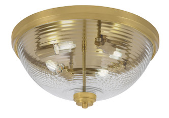 Toltec Lighting - 828-NAB-6 - Four Light Flush Mount - Flush Mounts - New Age Brass