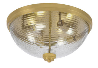 Toltec Lighting - 828-NAB-7 - Four Light Flush Mount - Any - New Age Brass