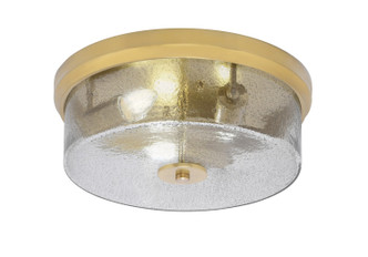 Toltec Lighting - 834-NAB-2 - Three Light Flush Mount - Flush Mounts - New Age Brass