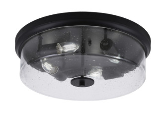 Toltec Lighting - 837-MB-0 - Four Light Flush Mount - Any - Matte Black