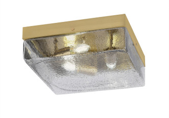 Toltec Lighting - 842-NAB-2 - Three Light Flush Mount - Flush Mounts - New Age Brass