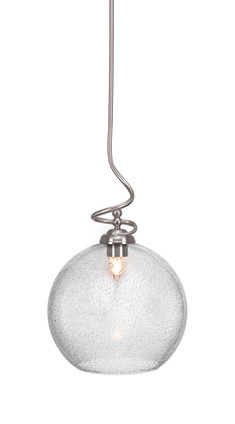 Toltec Lighting - 900-BN-4392 - One Light Pendant - Capri - Brushed Nickel