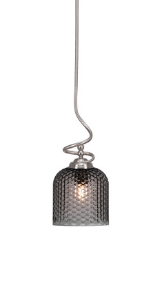 Toltec Lighting - 900-BN-4912 - One Light Pendant - Capri - Brushed Nickel