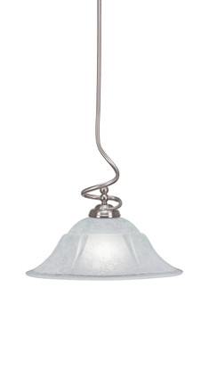 Toltec Lighting - 900-BN-53615 - One Light Pendant - Capri - Brushed Nickel