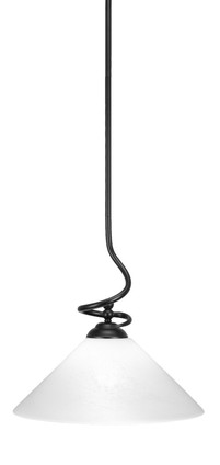 Toltec Lighting - 900-MB-2161 - One Light Pendant - Capri - Matte Black
