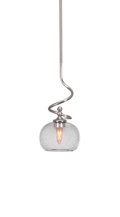 Toltec Lighting - 901-BN-202 - One Light Mini Pendant - Capri - Brushed Nickel
