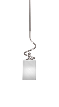 Toltec Lighting - 901-BN-3001 - One Light Mini Pendant - Capri - Brushed Nickel