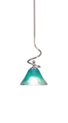 Toltec Lighting - 901-BN-458 - One Light Mini Pendant - Capri - Brushed Nickel