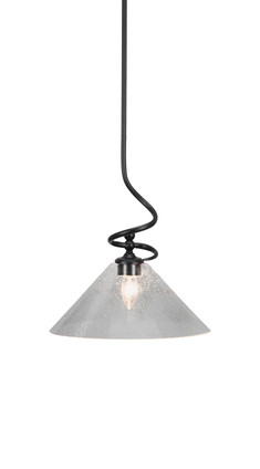 Toltec Lighting - 901-MB-306 - One Light Mini Pendant - Capri - Matte Black