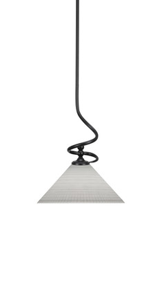 Toltec Lighting - 901-MB-4001 - One Light Mini Pendant - Capri - Matte Black