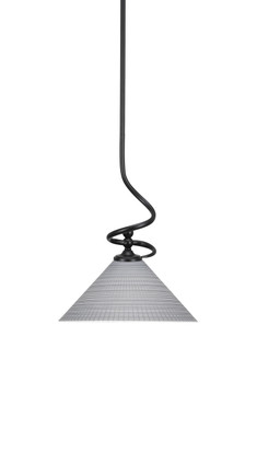 Toltec Lighting - 901-MB-4002 - One Light Mini Pendant - Capri - Matte Black