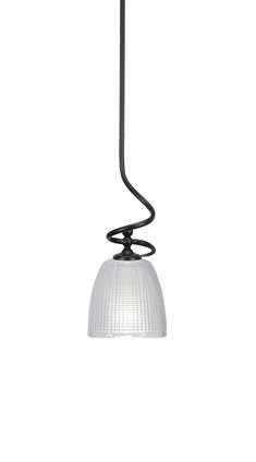 Toltec Lighting - 901-MB-500 - One Light Mini Pendant - Capri - Matte Black