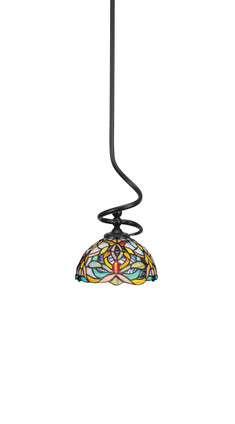 Toltec Lighting - 901-MB-9905 - One Light Mini Pendant - Capri - Matte Black