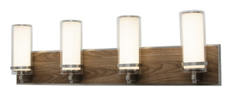 AFX Lighting - RNV30082400L30D1SN - LED Vanity - Arden - Satin Nickel & Walnut