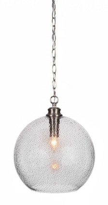 Toltec Lighting - 90-BN-4392 - One Light Pendant - Kimbro - Brushed Nickel