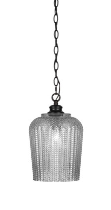 Toltec Lighting - 91-MB-4283 - One Light Pendant - Cordova - Matte Black