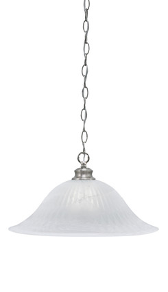 Toltec Lighting - 92-BN-5881 - One Light Pendant - Chain - Brushed Nickel