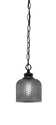 Toltec Lighting - 92-MB-4612 - One Light Pendant - Zola - Matte Black