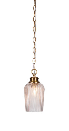 Toltec Lighting - 92-NAB-4250 - One Light Pendant - Cordova - Brushed Nickel