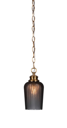 Toltec Lighting - 92-NAB-4252 - One Light Pendant - Cordova - New Age Brass