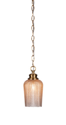 Toltec Lighting - 92-NAB-4253 - One Light Pendant - Cordova - New Age Brass