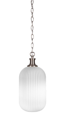 Toltec Lighting - 94-BN-4601 - One Light Pendant - Carina - Brushed Nickel