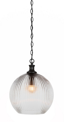 Toltec Lighting - 94-MB-4678-LED45C - LED Pendant - Carina - Matte Black