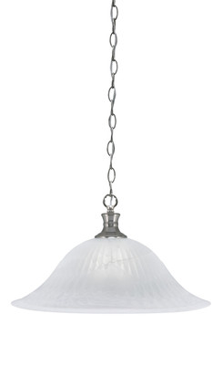 Toltec Lighting - 96-BN-5881 - One Light Pendant - Chain - Brushed Nickel