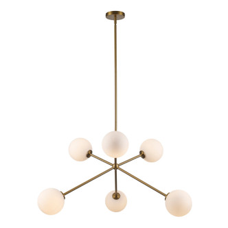 Trans Globe Imports - 11616 AG - Six Light Pendant - Haskell - Antique Gold Trans Globe Imports - 11616 AG - Six Light Pendant - Haskell - Antique Gold