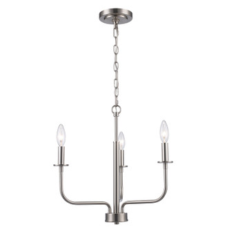 Trans Globe Imports - 11653 BN - Three Light Pendant - Tennyson - Brushed Nickel Trans Globe Imports - 11653 BN - Three Light Pendant - Tennyson - Brushed Nickel