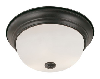 Trans Globe Imports - 13719 ROB - Three Light Flushmount - Bowers - Rubbed Oil Bronze