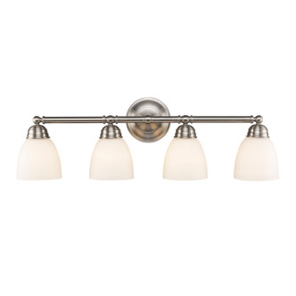 Trans Globe Imports - 3358 BN - Four Light Vanity Bar - Ardmore - Brushed Nickel