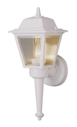 Trans Globe Imports - 4005 WH - One Light Wall Lantern - Estate - White