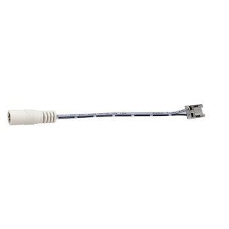 Nora Lighting - NATLCB-708/BC - Power Cord w/Power Line Connector - Cob Tape Accessory - White