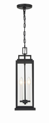 Crystorama - ASP-8915-MK - Four Light Outdoor Pendant - Aspen - Matte Black Crystorama - ASP-8915-MK - Four Light Outdoor Pendant - Aspen - Matte Black