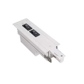 W.A.C. Lighting - WEDR-RT-7A-WT - W2 Recessedtrack Limiter120V2X7.5Aright - White