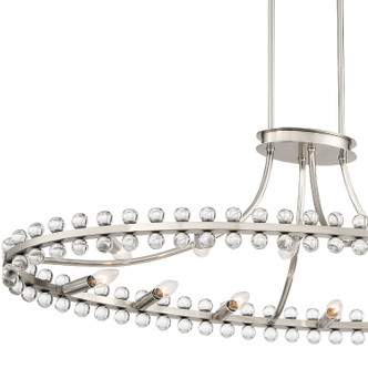 Clover 12 Light Chandelier (CLO-8897-BN)