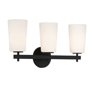 Colton Three Light Wall Sconce (COL-103-BK)