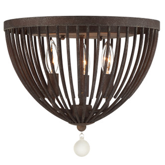 Duval Three Light Flush Mount (DUV-620-FB)