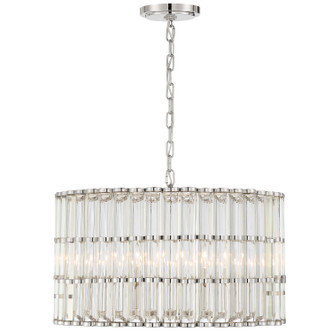 Elliot Six Light Chandelier (ELL-B3006-PN)