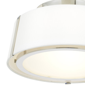 Fulton Two Light Semi Flush Mount (FUL-903-PN)