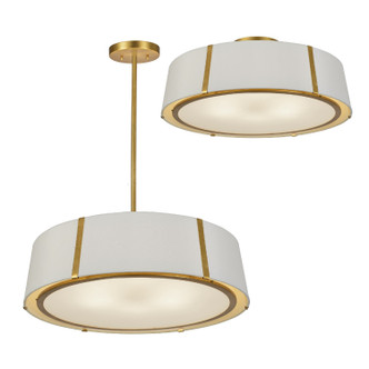 Fulton Six Light Semi Flush Mount (FUL-907-GA_CEILING)