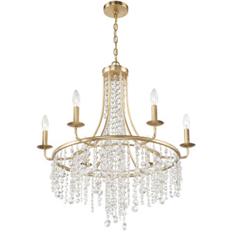 Gabrielle Six Light Chandelier (GAB-B7306-GA)