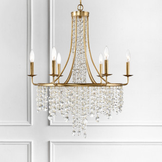 Gabrielle Six Light Chandelier (GAB-B7306-GA)